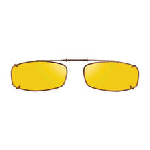 Load image into Gallery viewer, Slim Rectangle, Polarized Clip On Sunglasses. - Opsales