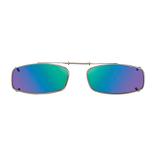 Load image into Gallery viewer, Slim Rectangle, Polarized Clip On Sunglasses. - Opsales