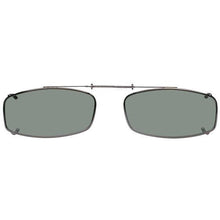 Load image into Gallery viewer, Slim Rectangle, Polarized Clip On Sunglasses. - Opsales