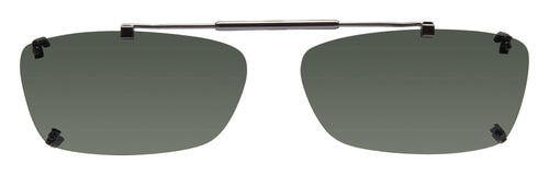 Mad Rectangle | Rimless Clip-On Sunglasses - Opsales, Inc