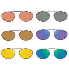 Load image into Gallery viewer, 6 Almond, Shade Control, Polarized Clip On Sunglasses - Opsales
