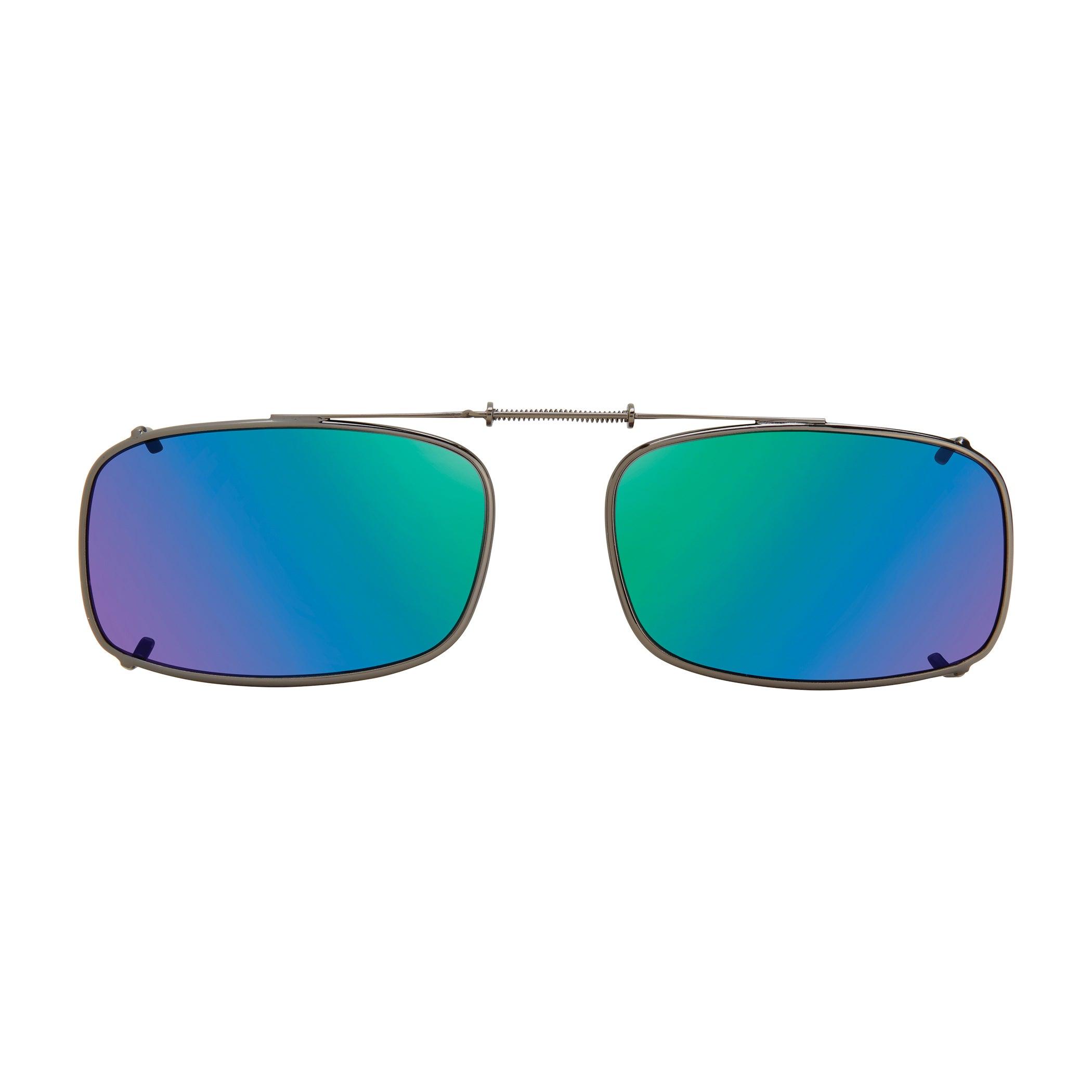 Tru Rectangle, Polarized Clip On Sunglasses – Opsales