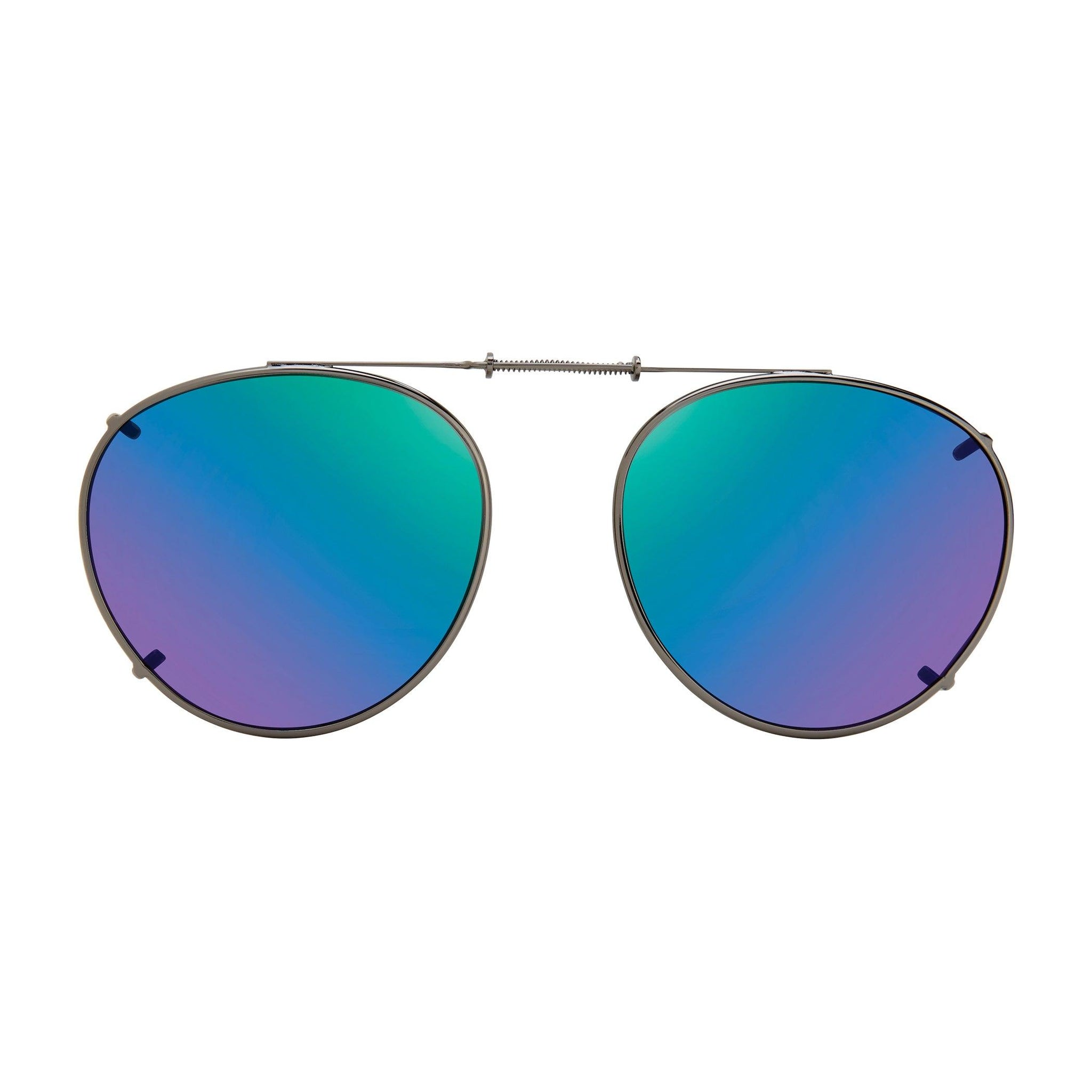 Polarized Round Clip On Sunglasses