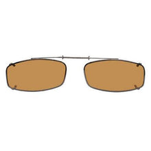 Load image into Gallery viewer, Slim Rectangle, Polarized Clip On Sunglasses. - Opsales
