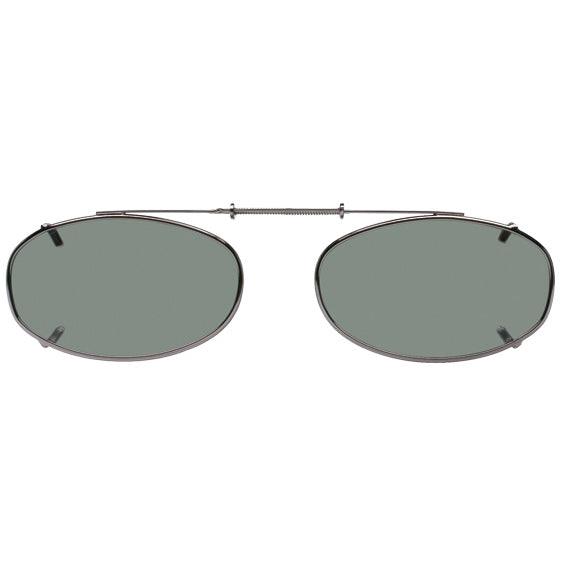 Mod Rectangle, Polarized Clip On Sunglasses - Opsales